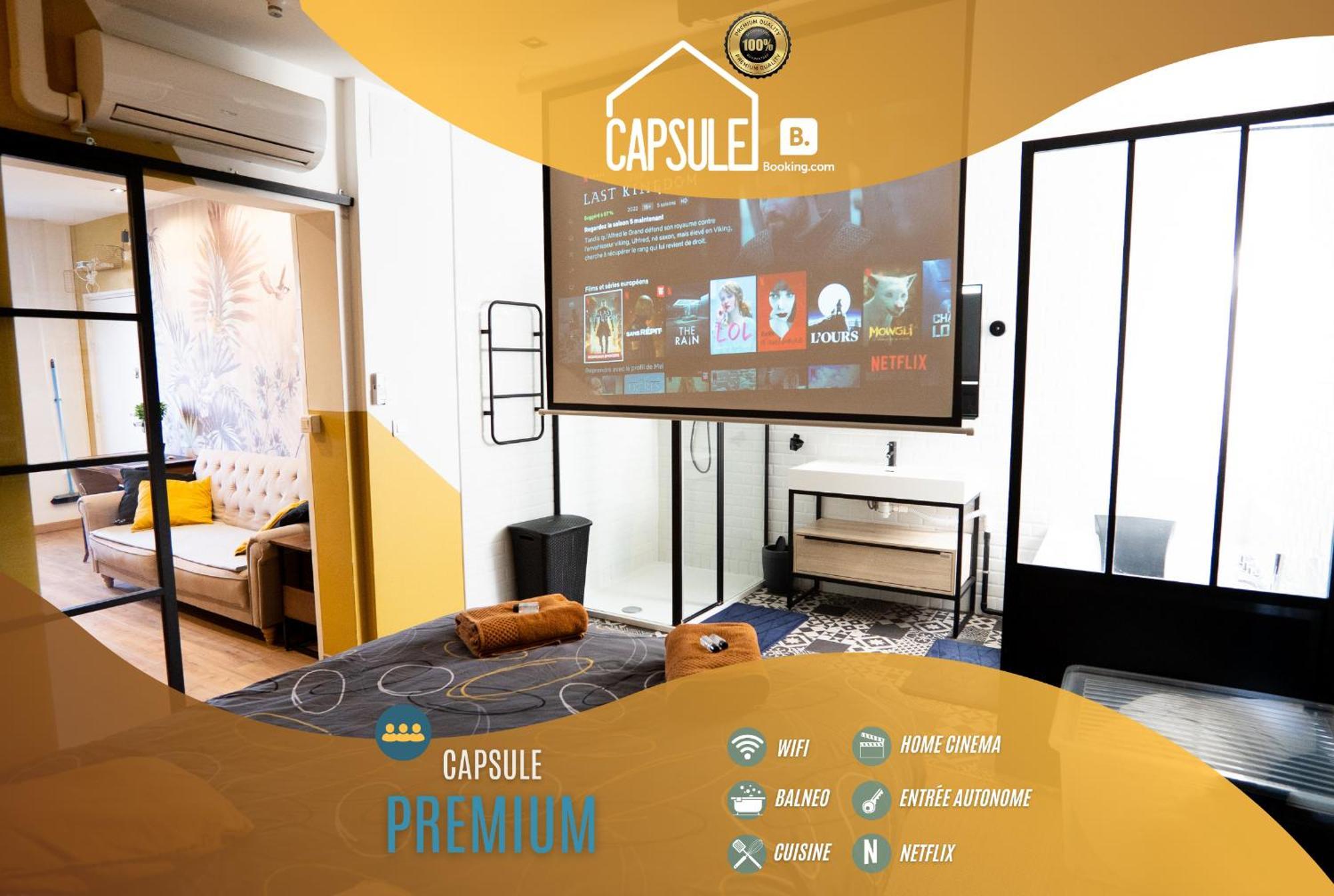Capsule Premium Balneo & Home Cinema Valenciennes Zewnętrze zdjęcie